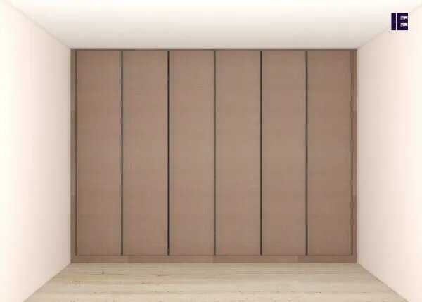 Hinged Fitted Wardrobes with Bespoke Internal Storage