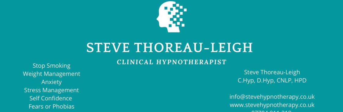Steve Thoreau-Leigh Clinical Hypnotherapist Cover Image