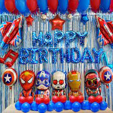 Best Avengers Theme Balloon Decoration - All Decoration