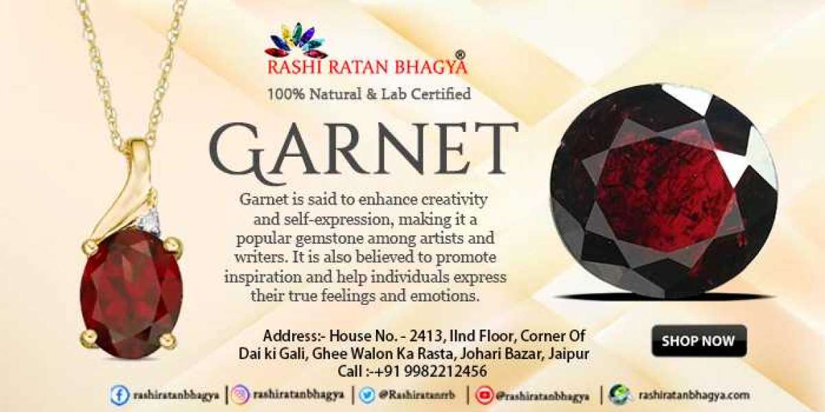 Buy Original Garnet Stone Online from Rashi Ratan Bhagya