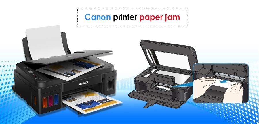 Solving Method Canon Printer Paper Jam Problem.